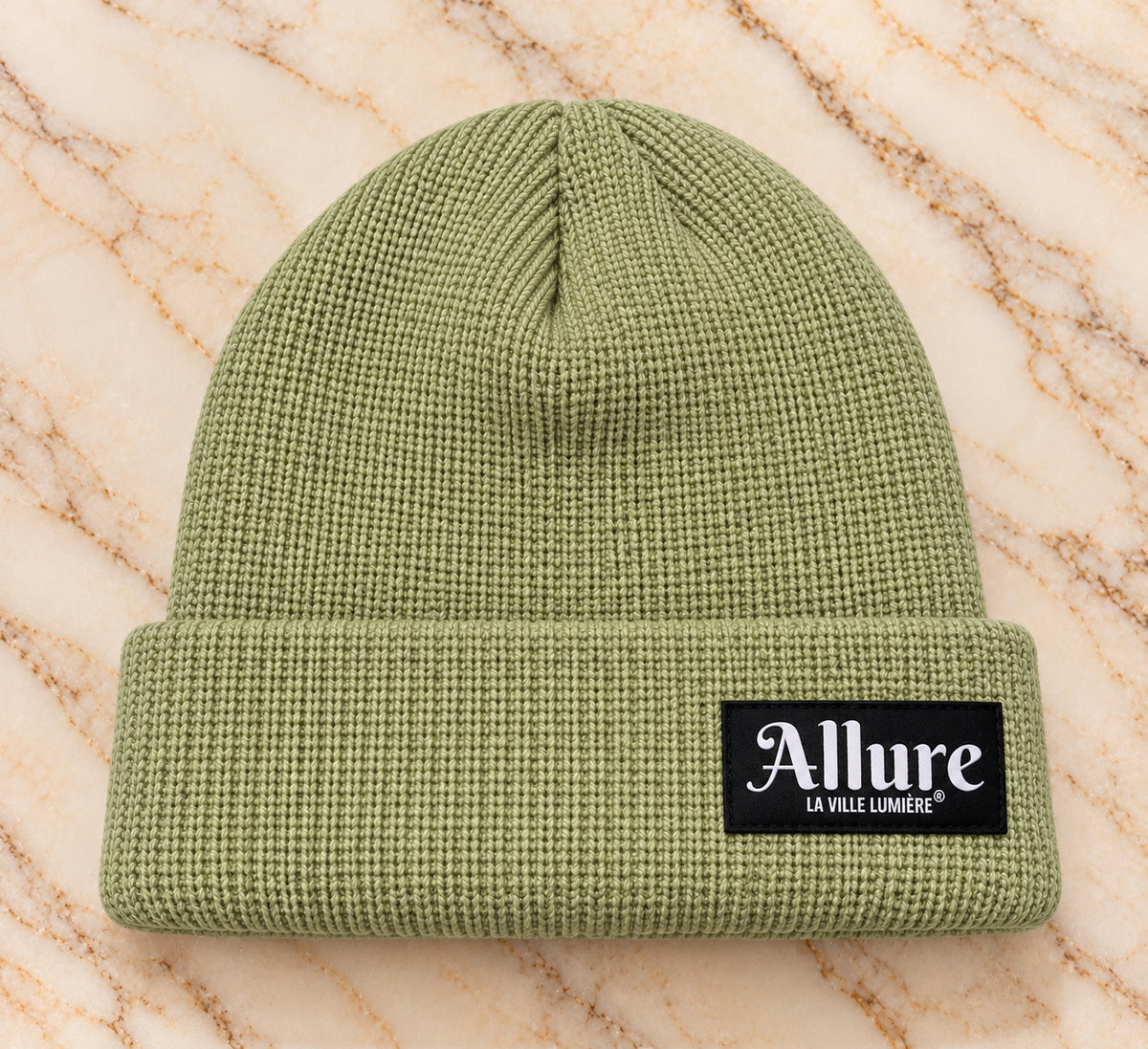 Allure Olive Beanie