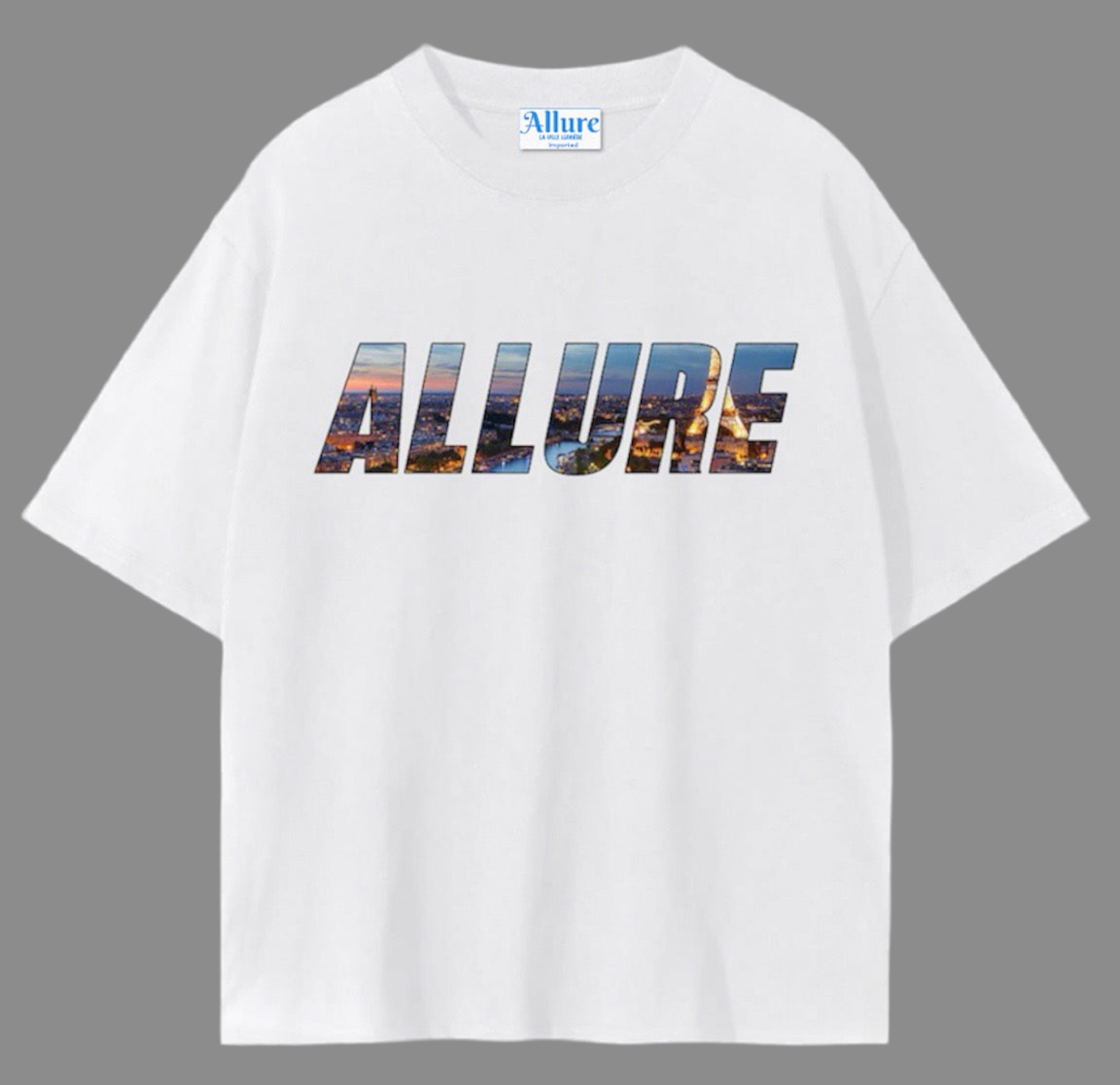 Allure apparel Oversized White T-Shirt