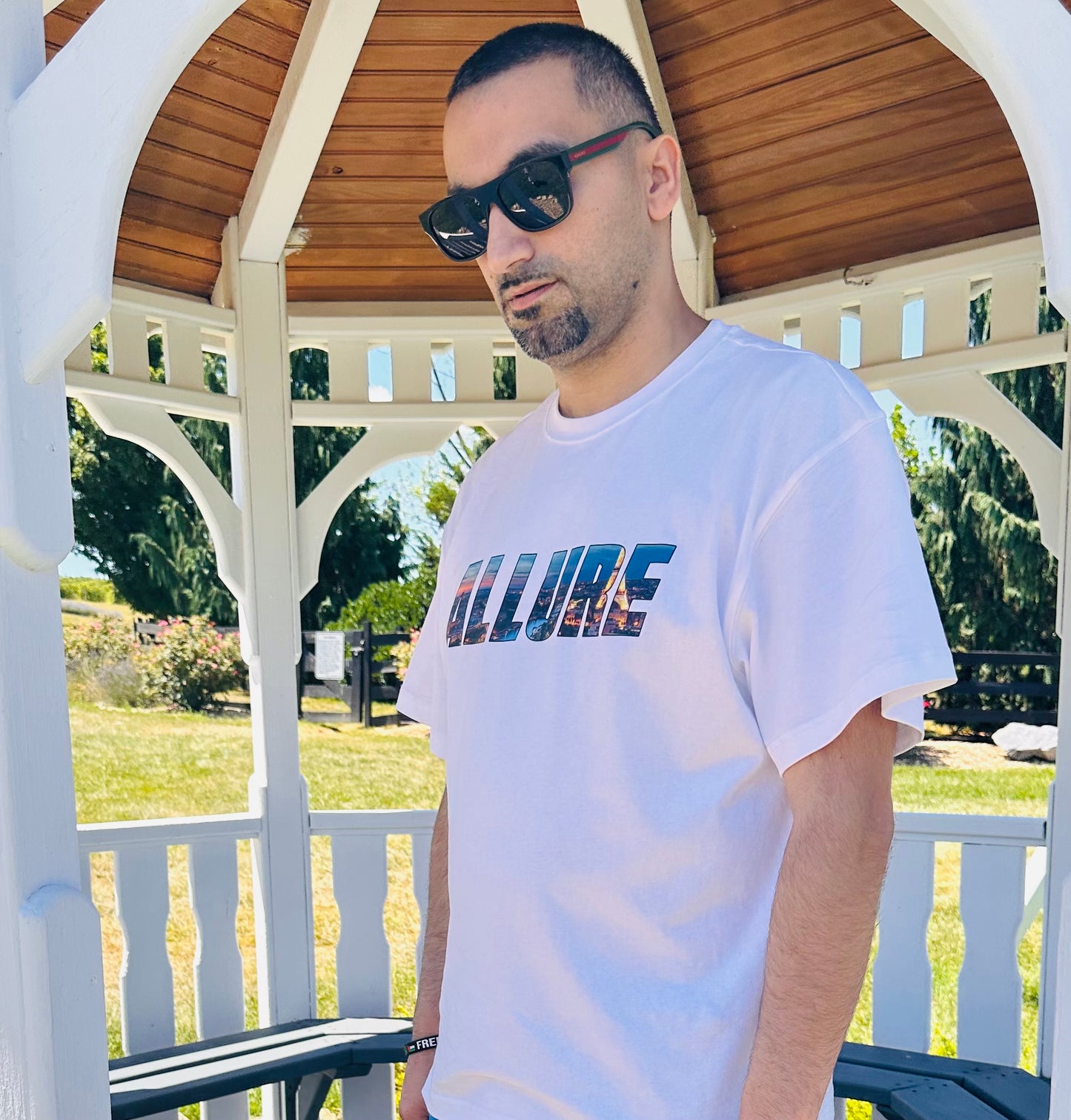Allure apparel Oversized White T-Shirt