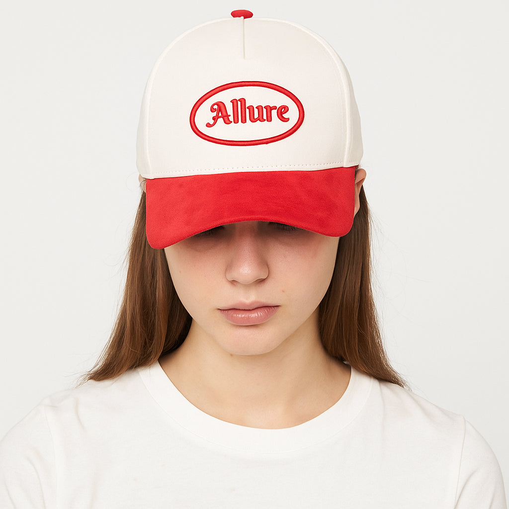 Allure Red Velvet Trucker Hat