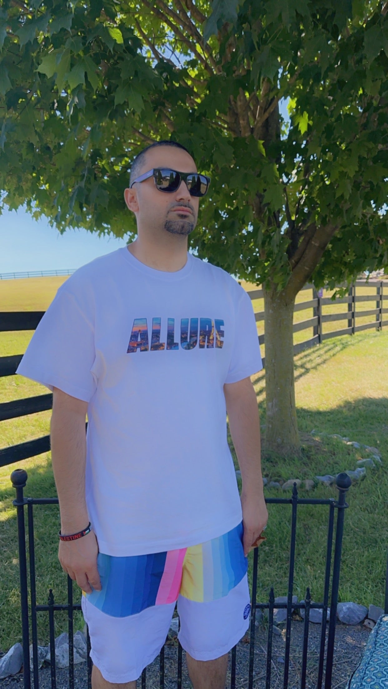 Allure apparel Oversized White T-Shirt