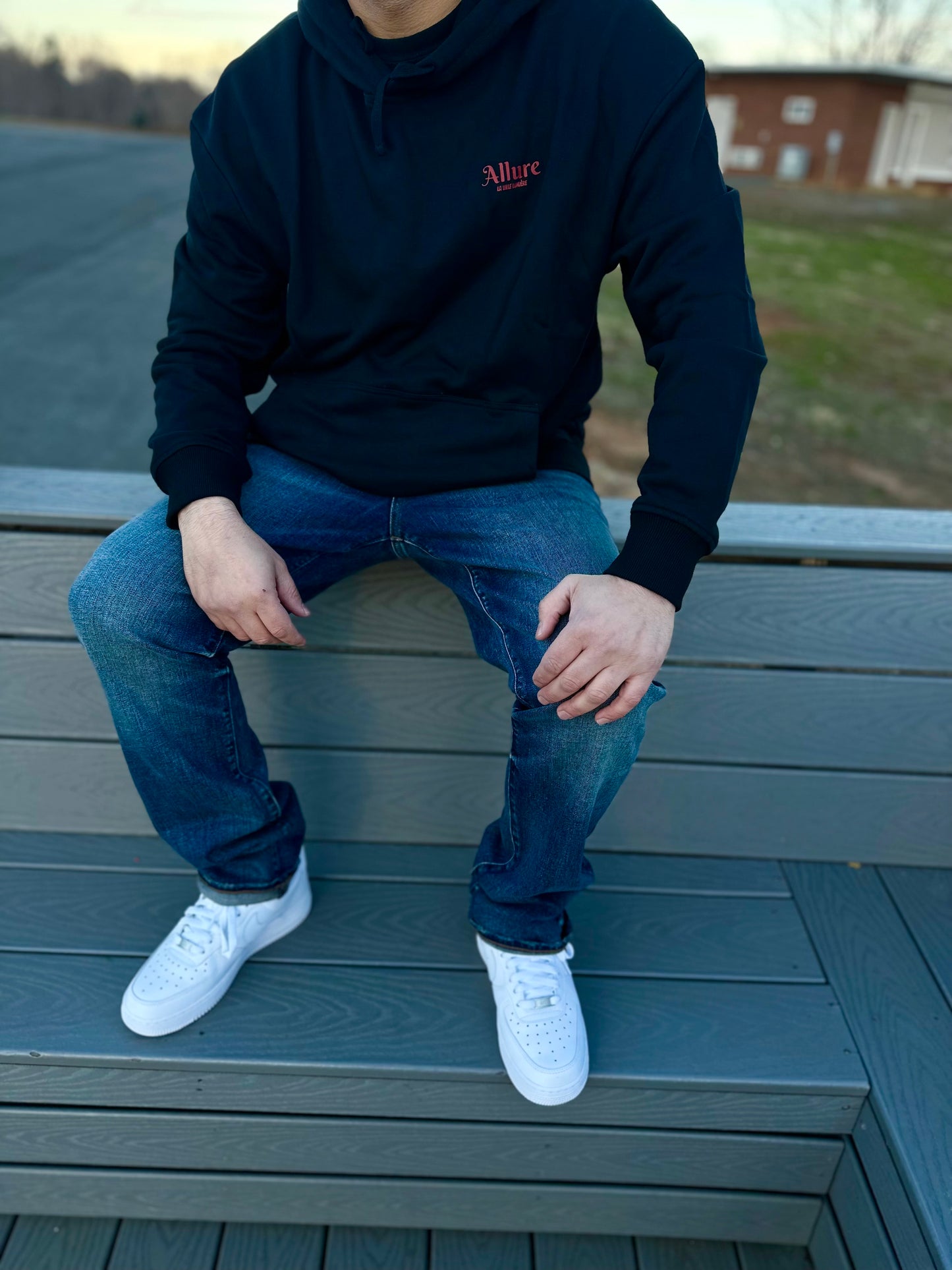 Allure Black Hoodie Unisex