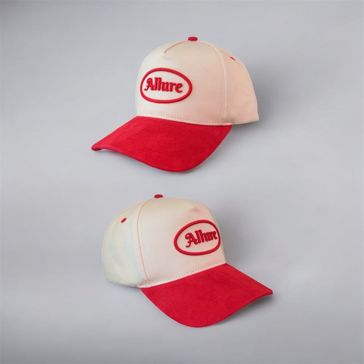Allure Red Velvet Trucker Hat