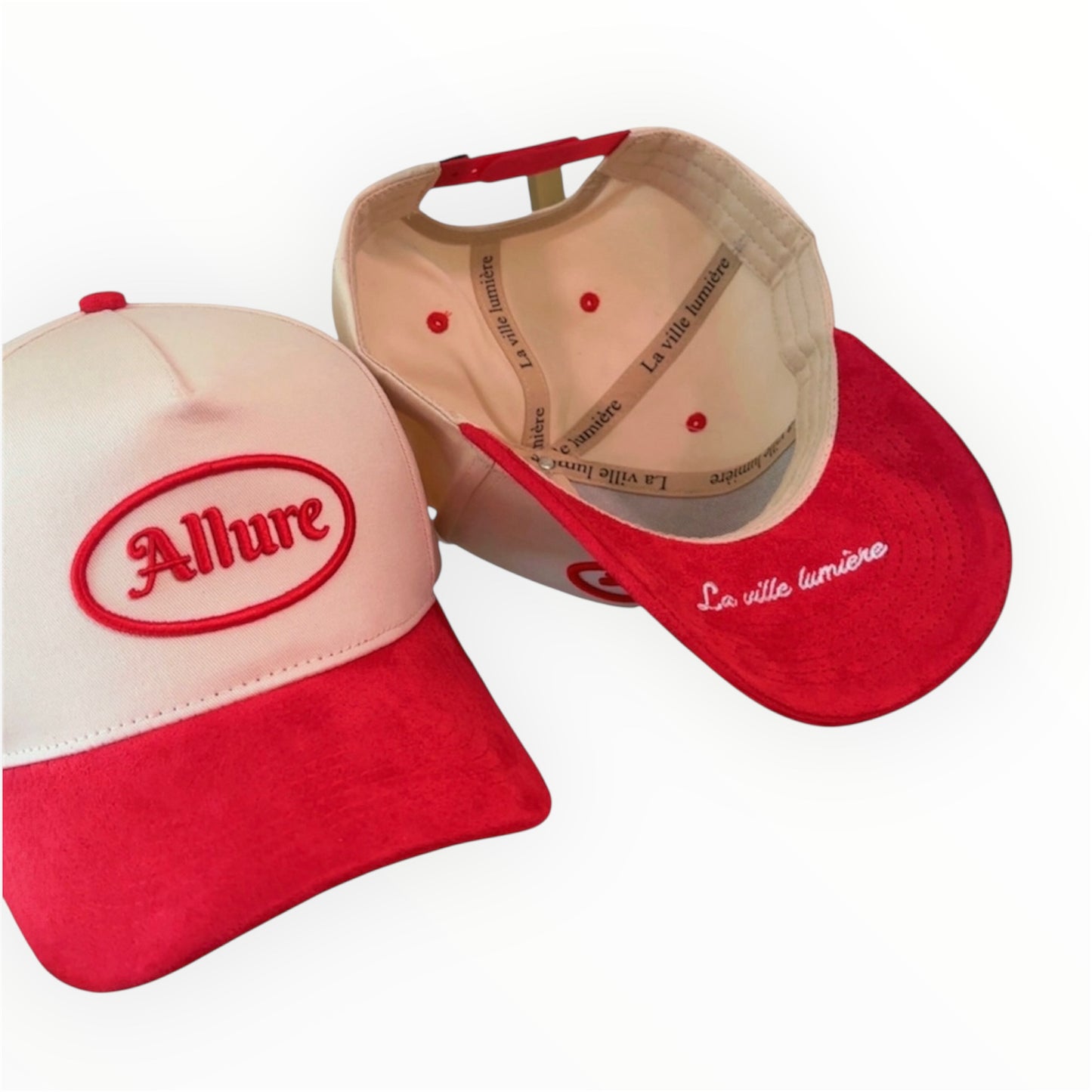Allure Red Velvet Trucker Hat