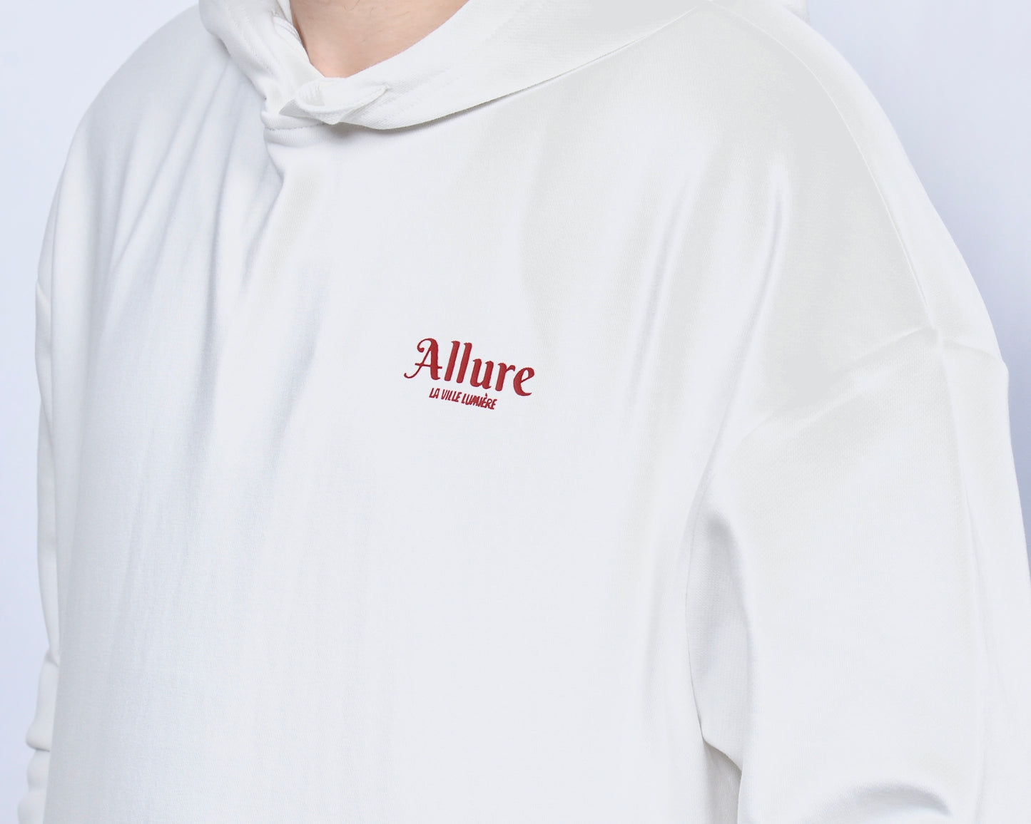 Allure White Hoodie Unisex