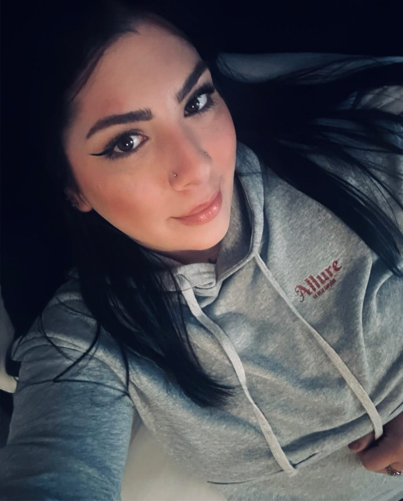 Allure Gray Hoodie Unisex
