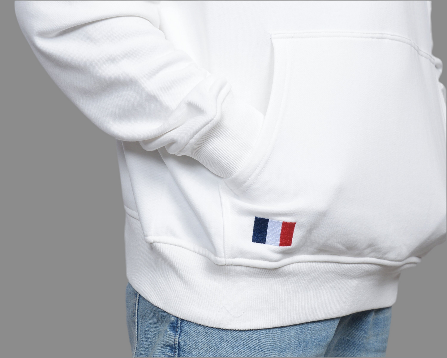 Allure White Hoodie Unisex