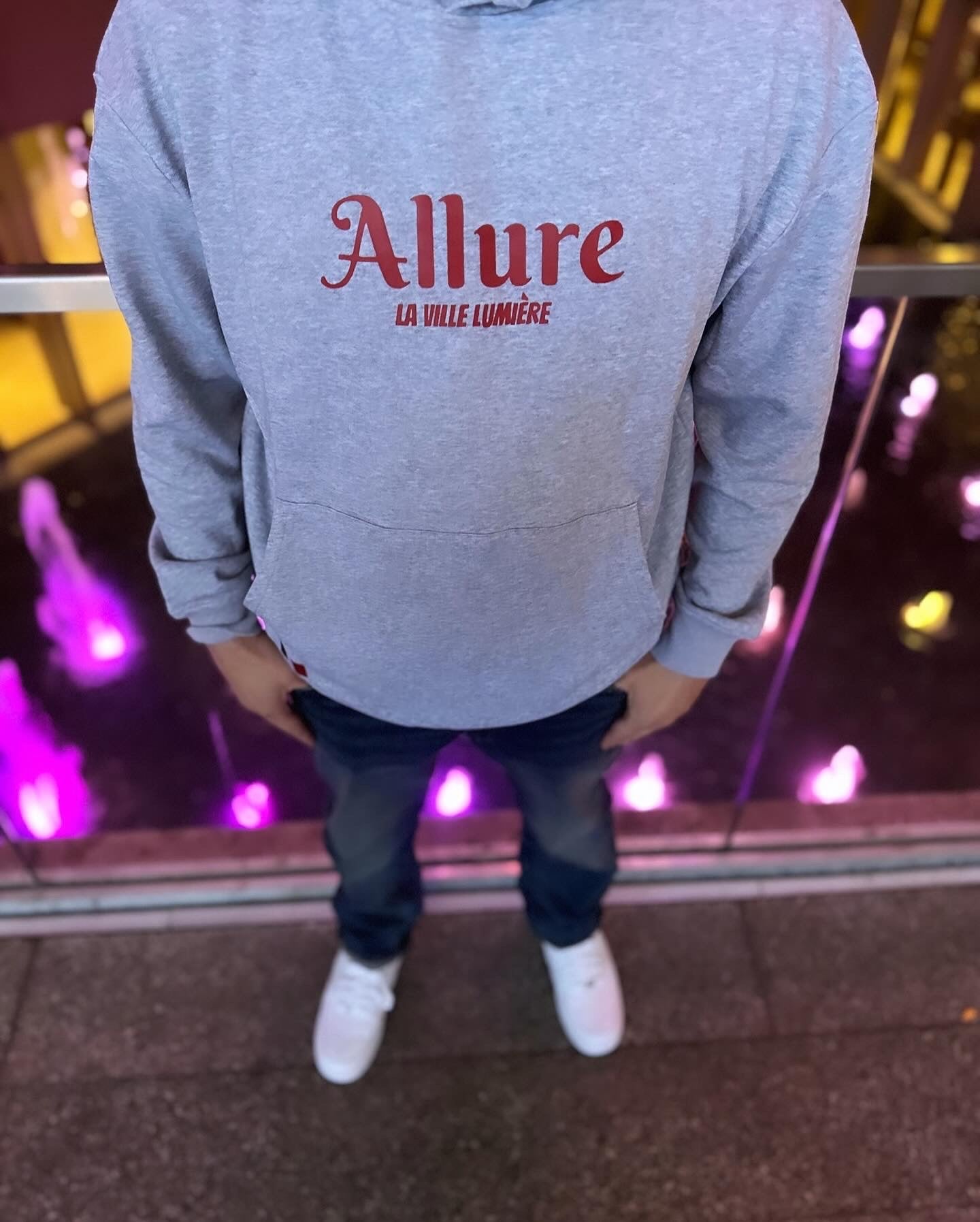 Allure Gray Trendy Hoodie Unisex