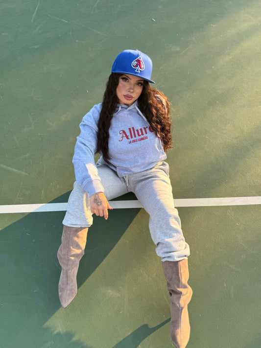 Allure Gray Trendy Hoodie Unisex