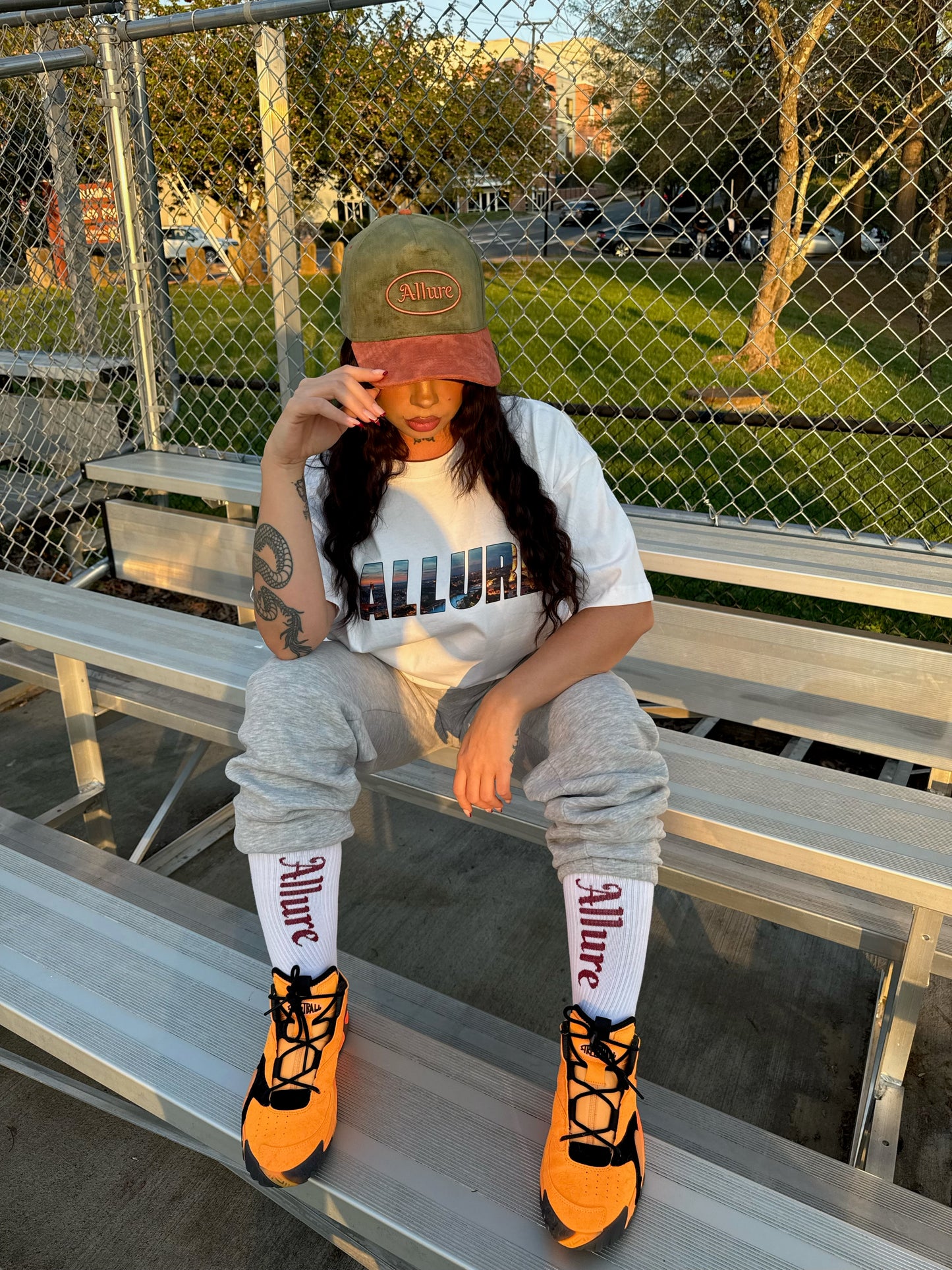 Allure Crew Socks