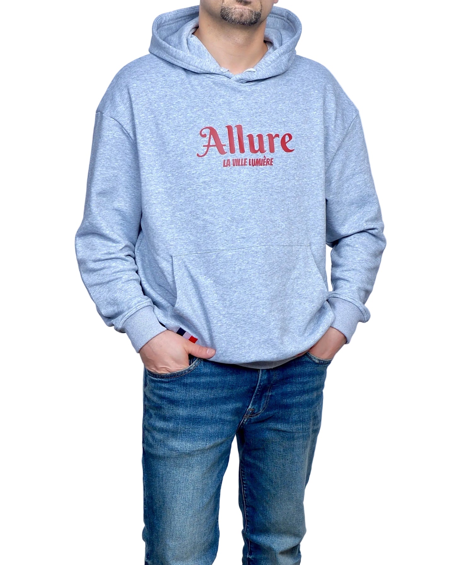 Allure Gray Trendy Hoodie Unisex