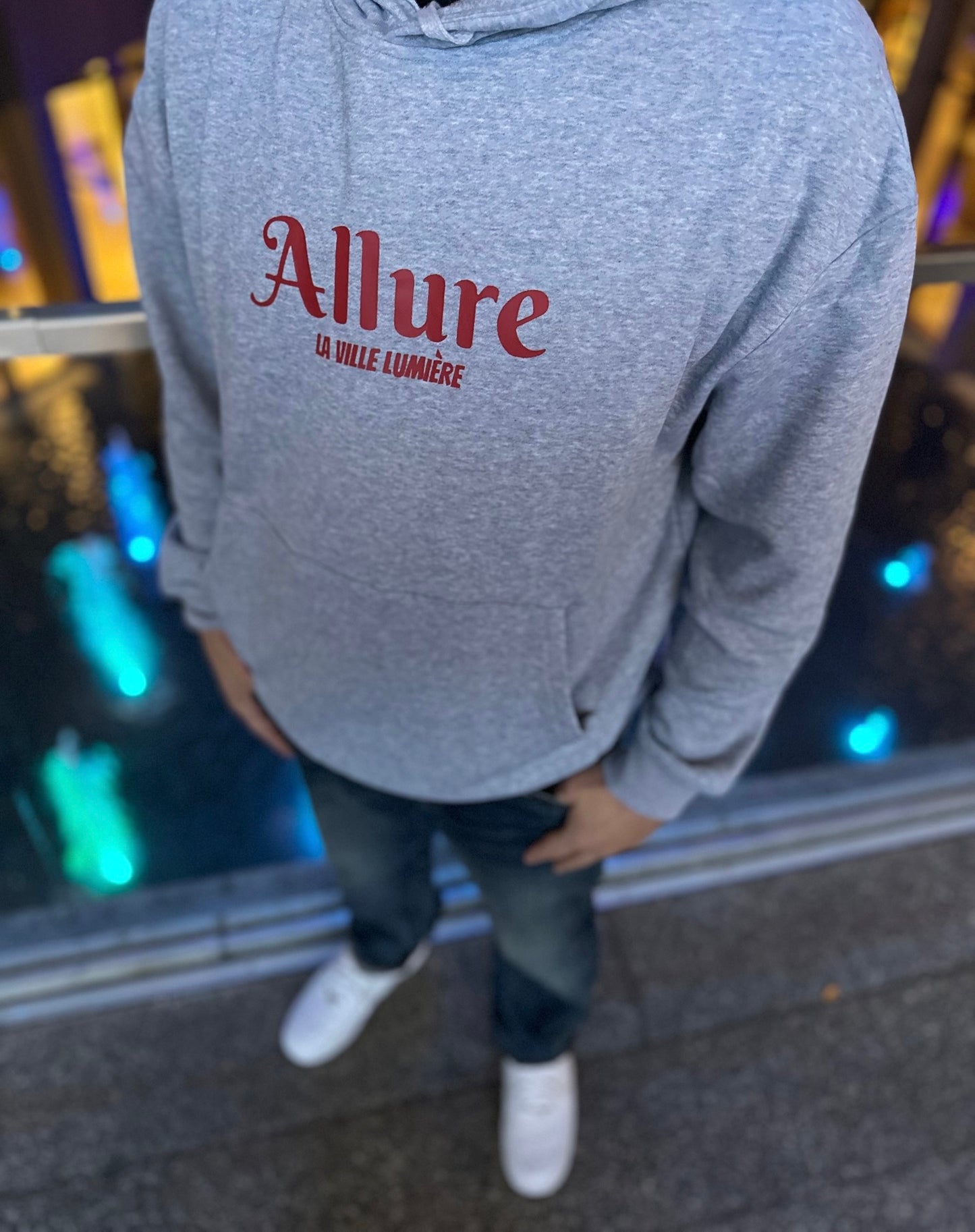 Allure Gray Trendy Hoodie Unisex