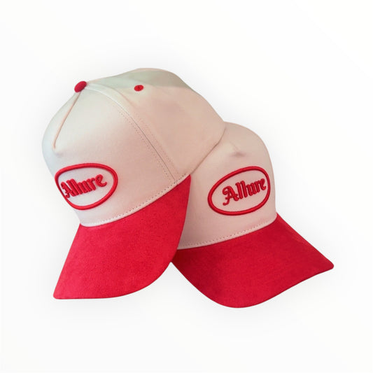 Allure Red Velvet Trucker Hat